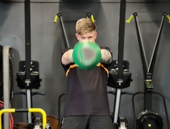 Lieutenant Don Heald completed 10,571 reps with a 24 kilogram kettlebell.