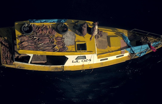 Fishermen on board on the Lewa were located by crew on a Royal New Zealand Air Force P-8A Poseidon.