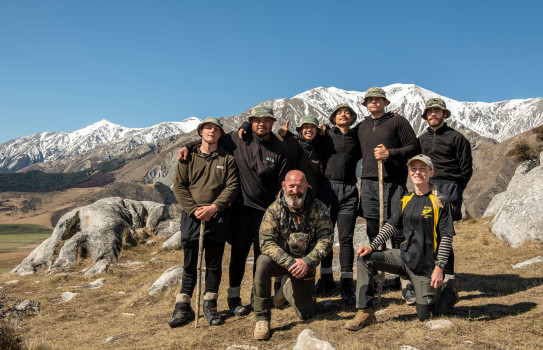 CPL Phoebe Pegg accompanied LSV course participants on an outdoor activity at Castle Hill, before returning to their camp at Mount White, Arthur’s Pass National Park as part of a field exercise.