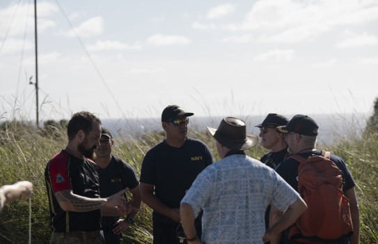 Operation Calypso provided Corporal Allen-Te Ahuahu the opportunity to work alongside other services and government agencies