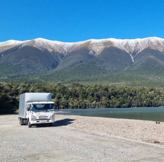 AC Dunwell’s job has taken her around the country, raking up driving hours in different parts of New Zealand.