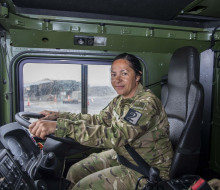 Sergeant Rachel Ford quickly put a 102km ultramarathon behind her to help with the NZ Army response to Cyclone Gabrielle   