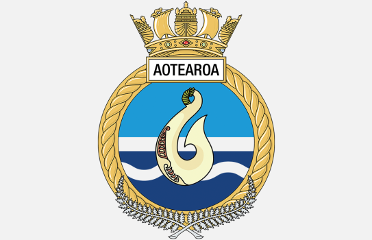 HMNZS Aotearoa Badge