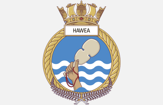 HMNZS Hawea Badge