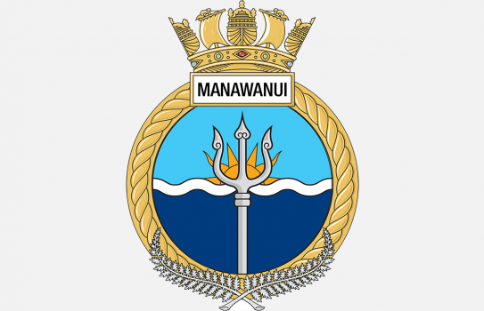 HMNZS Manawanui Badge