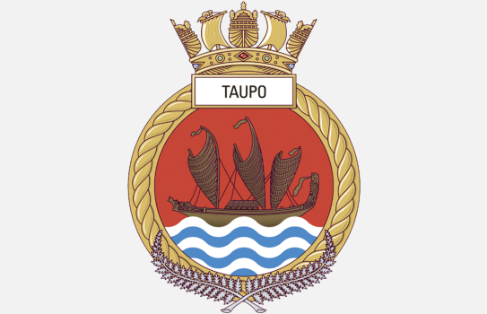 HMNZS Taupō Badge
