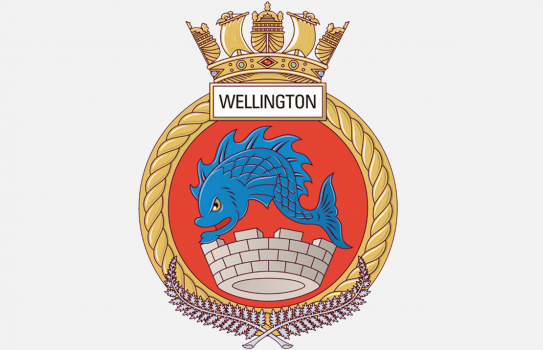 HMNZS Wellington Badge