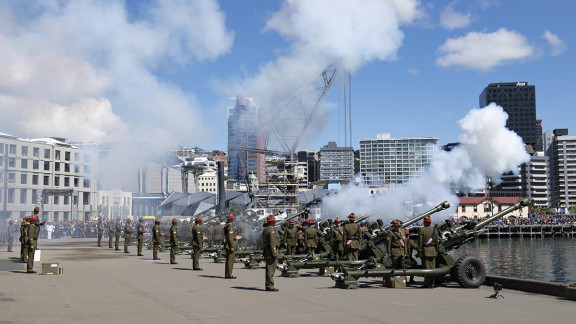 Gun salutes - New Zealand Defence Force